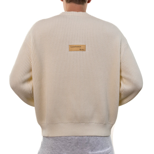 "BY HAND" SWEATER (CREAM)