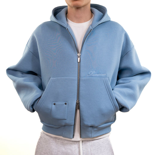 ZIP-UP (BLUE)