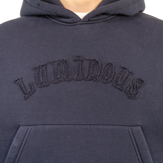 "BY HAND" HOODIE (DARK BLUE)