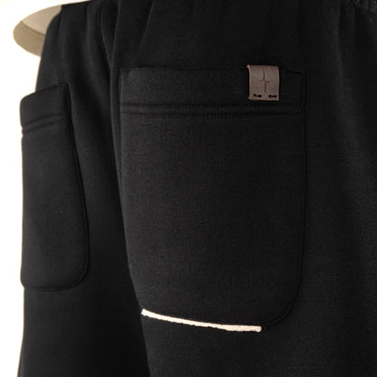"FØGBOUND" SHORTS (BLACK)